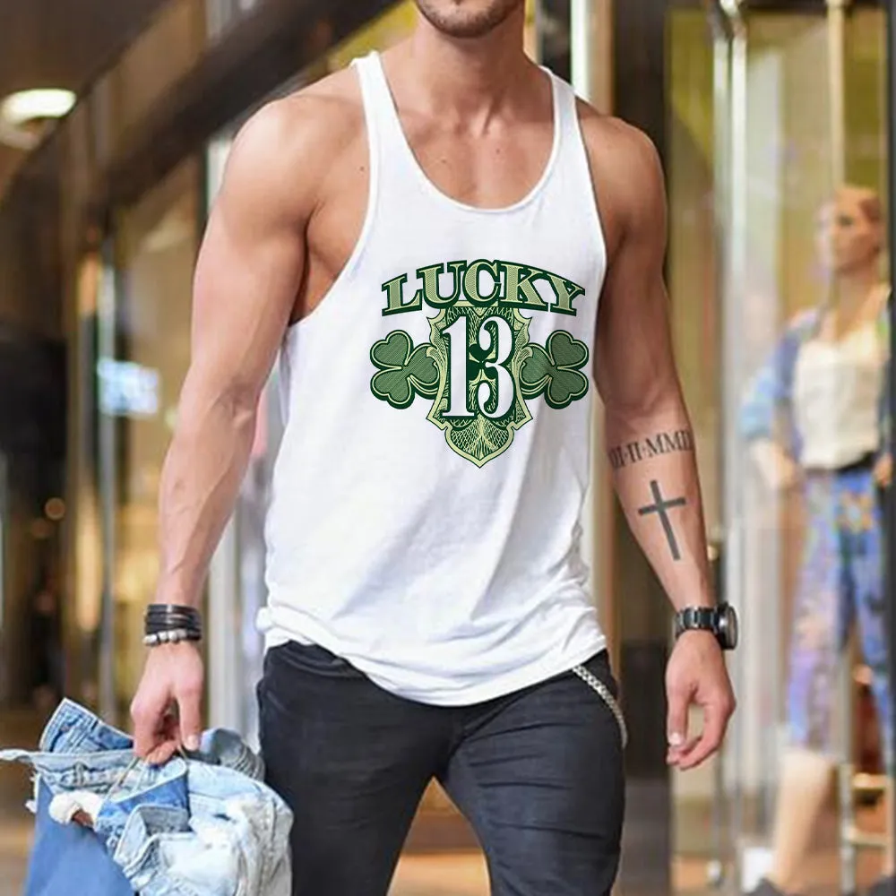St. Patrick's Day Men's Lucky Tank Tops sold by Shopnova