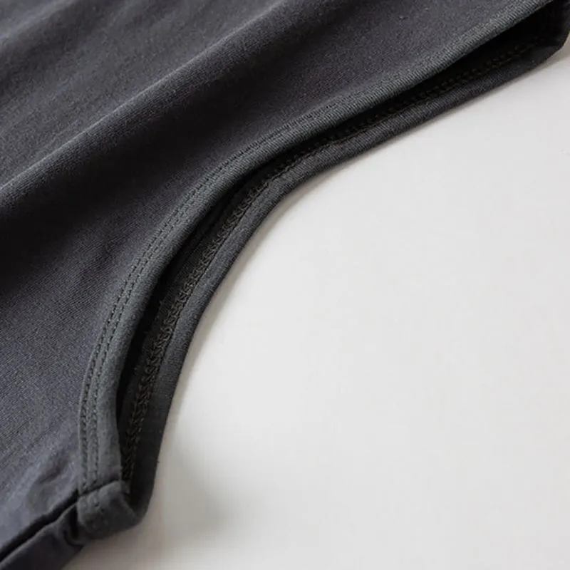 The Great Wave Letter Print Singlet Men's Tank Top sold by Shopnova product image thumbnail 4