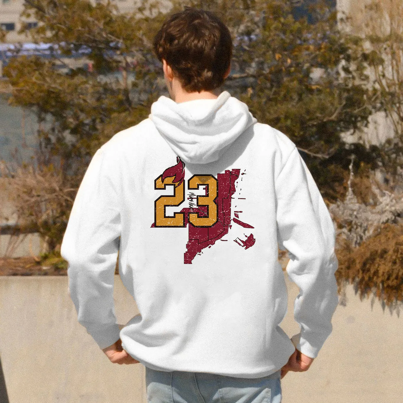 NOVAROPA™ Miami Heat Basketball Fleece Hoodie sold by Shopnova