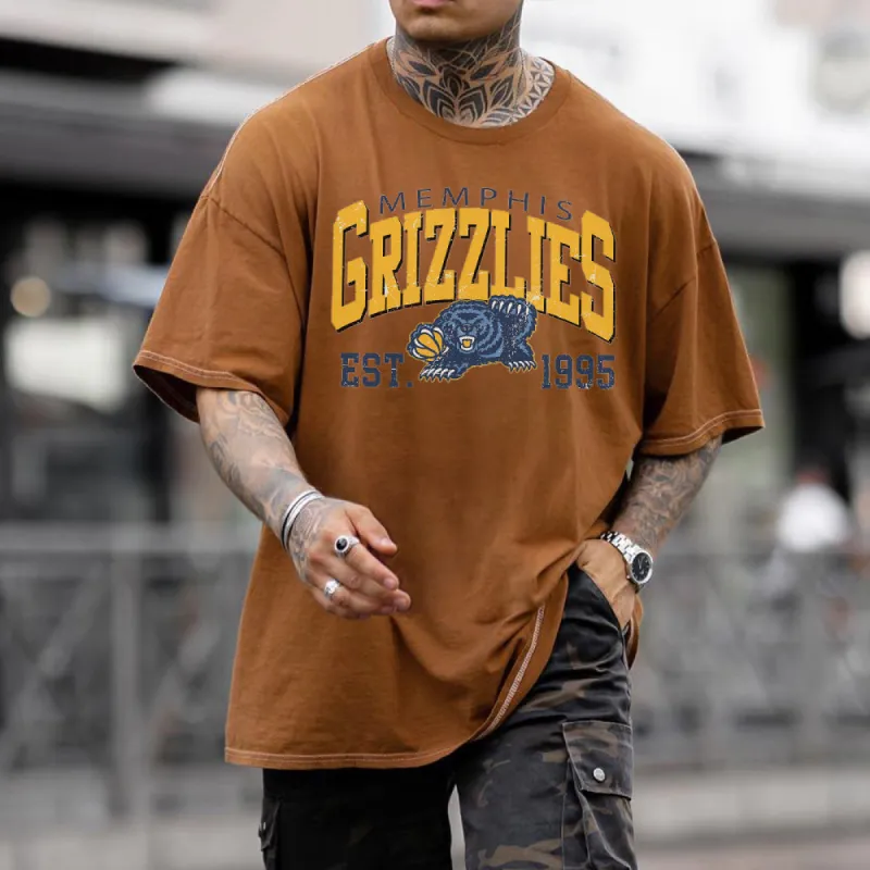 Memphis Grizzlies Men's Loose Fit T-shirts sold by Shopnova