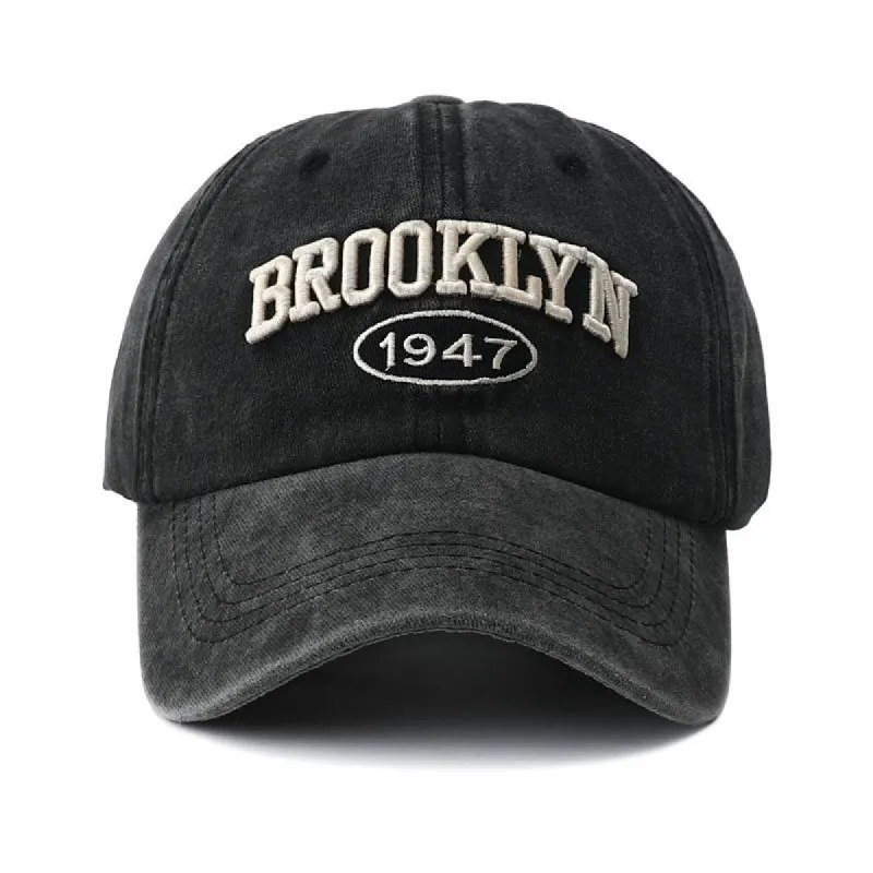 Brooklyn Vintage Embroidered Baseball Cap sold by Shopnova