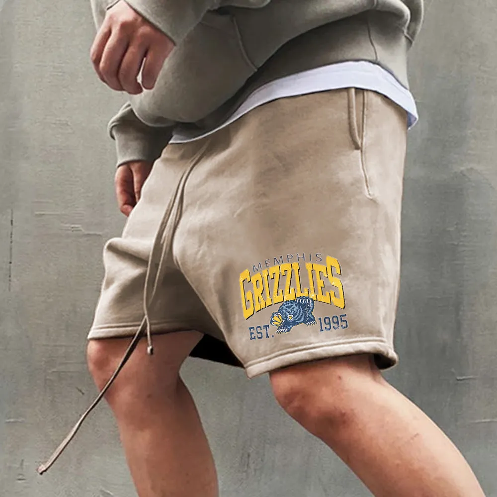 Memphis Grizzlies Men's Casual Drawstring Shorts sold by Shopnova