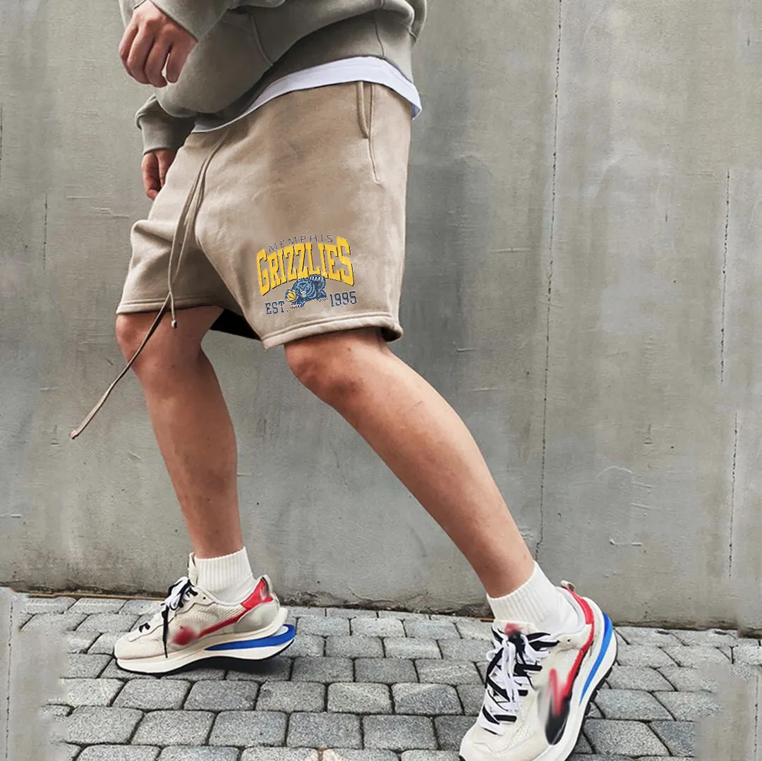 Memphis Grizzlies Men's Casual Drawstring Shorts sold by Shopnova product image thumbnail 2