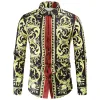 Printed Long Sleeve Men's Shirt sold by Shopnova