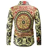 Printed Long Sleeve Men's Shirt sold by Shopnova