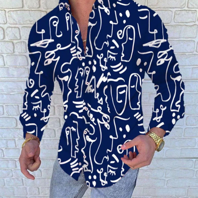 Casual Print Resort Style Shirt sold by Shopnova