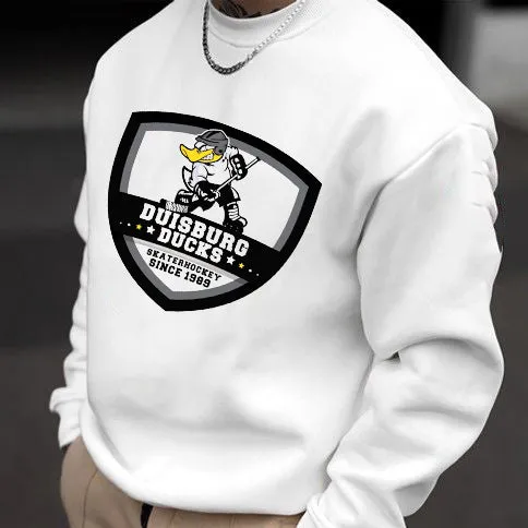 Skaterhockey Print Men's Sweatshirt sold by Shopnova