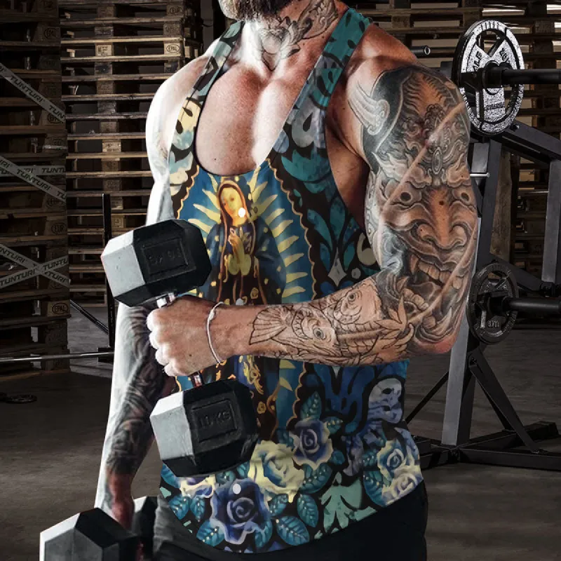 Feature Easter Pattern Trend Street Casual Tank Top sold by Shopnova