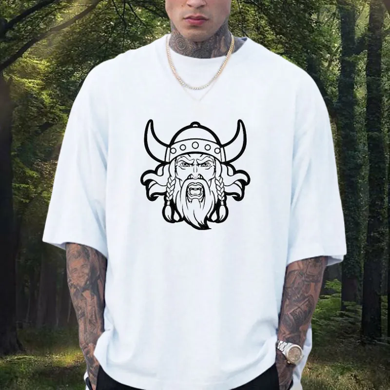 Ancient Norse Warriors Viking Legends Portrait T-shirt sold by Shopnova