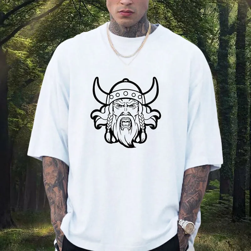 Ancient Norse Warriors Viking Legends Portrait T-shirt sold by Shopnova