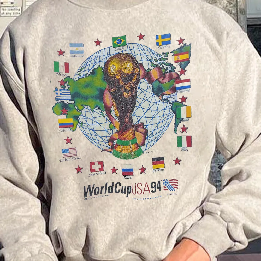 FIFA World Cup USA 1994 Men's Crew Neck Sweatshirt sold by Shopnova product image thumbnail 2