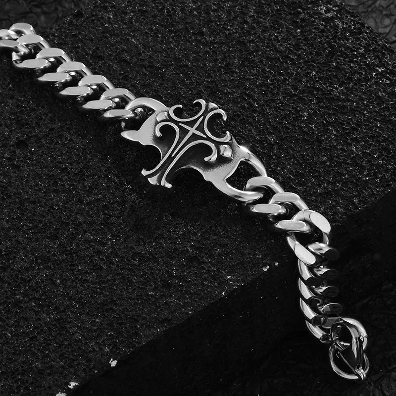 Cross Retro Punk Hip Hop Men's Personality Trend Jewelry sold by Shopnova product image thumbnail 5