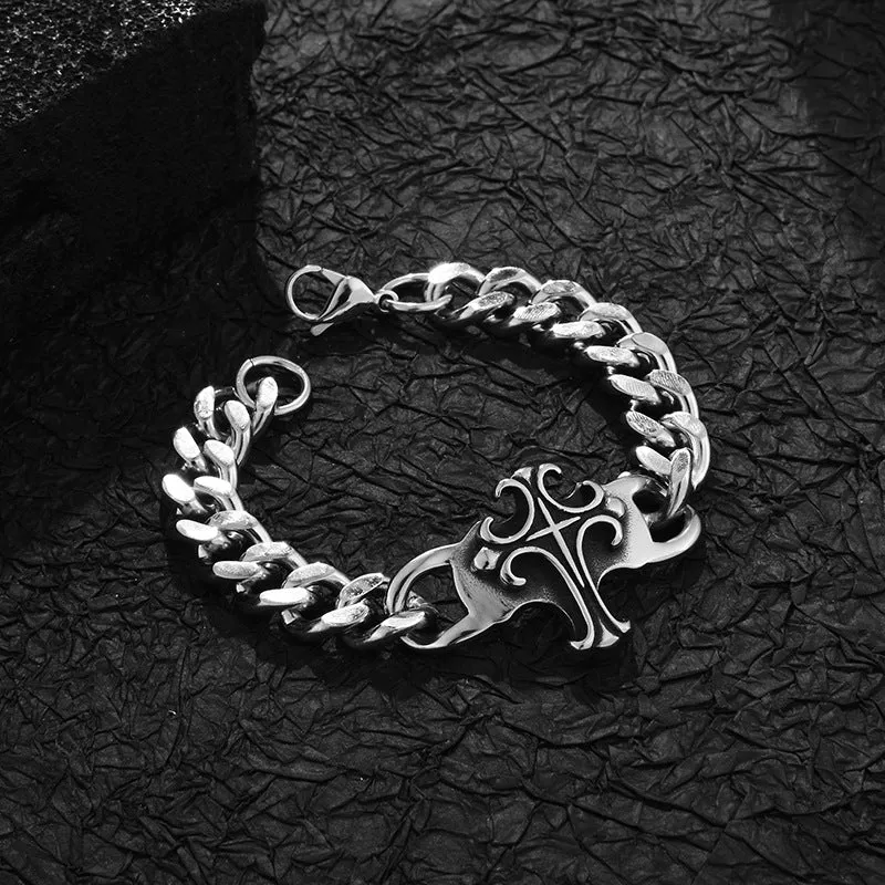 Cross Retro Punk Hip Hop Men's Personality Trend Jewelry sold by Shopnova product image thumbnail 4