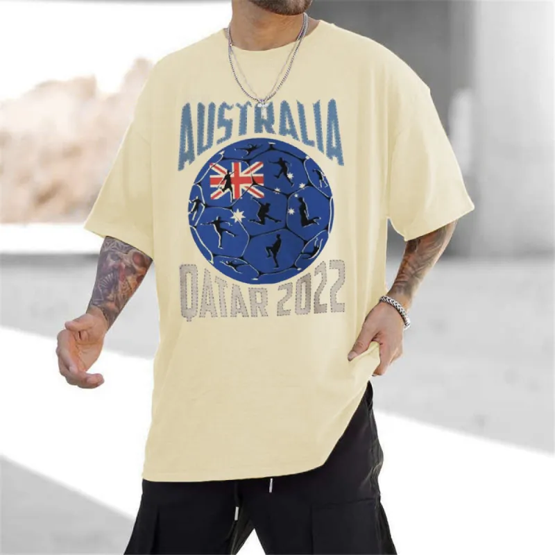 2022 The World Cup Men's Streetwear T-Shirts sold by Shopnova