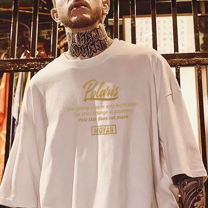 Clearance-Design print short-sleeved T-shirt sold by Shopnova product image thumbnail 3