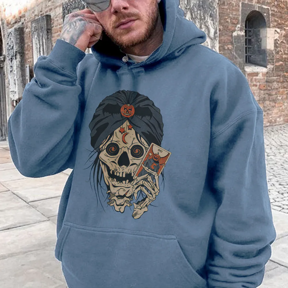 Halloween Graphic Print Men's Sweatshirt sold by Shopnova product image thumbnail 2