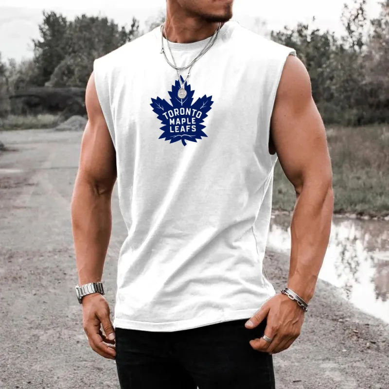 Toronto Maple Leafs Men‘s Tank Tops-C sold by Shopnova