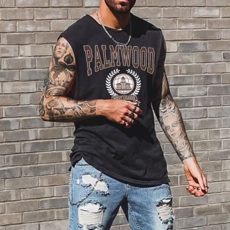 Palmwood West League Men's Tank Tops-B sold by Shopnova