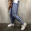 Ripped denim chinos sold by Shopnova