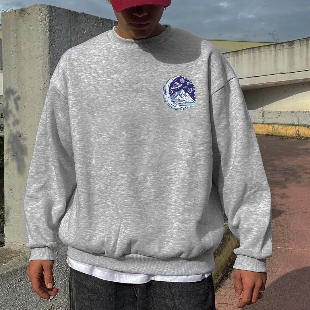 Surfing Graphic Print Men's Sweatshirt sold by Shopnova product image thumbnail 2