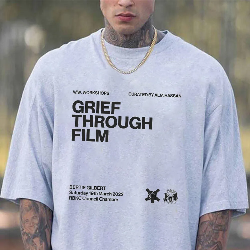 Alphabet Graphic Print Casual Men's T-Shirt sold by Shopnova product image thumbnail 2