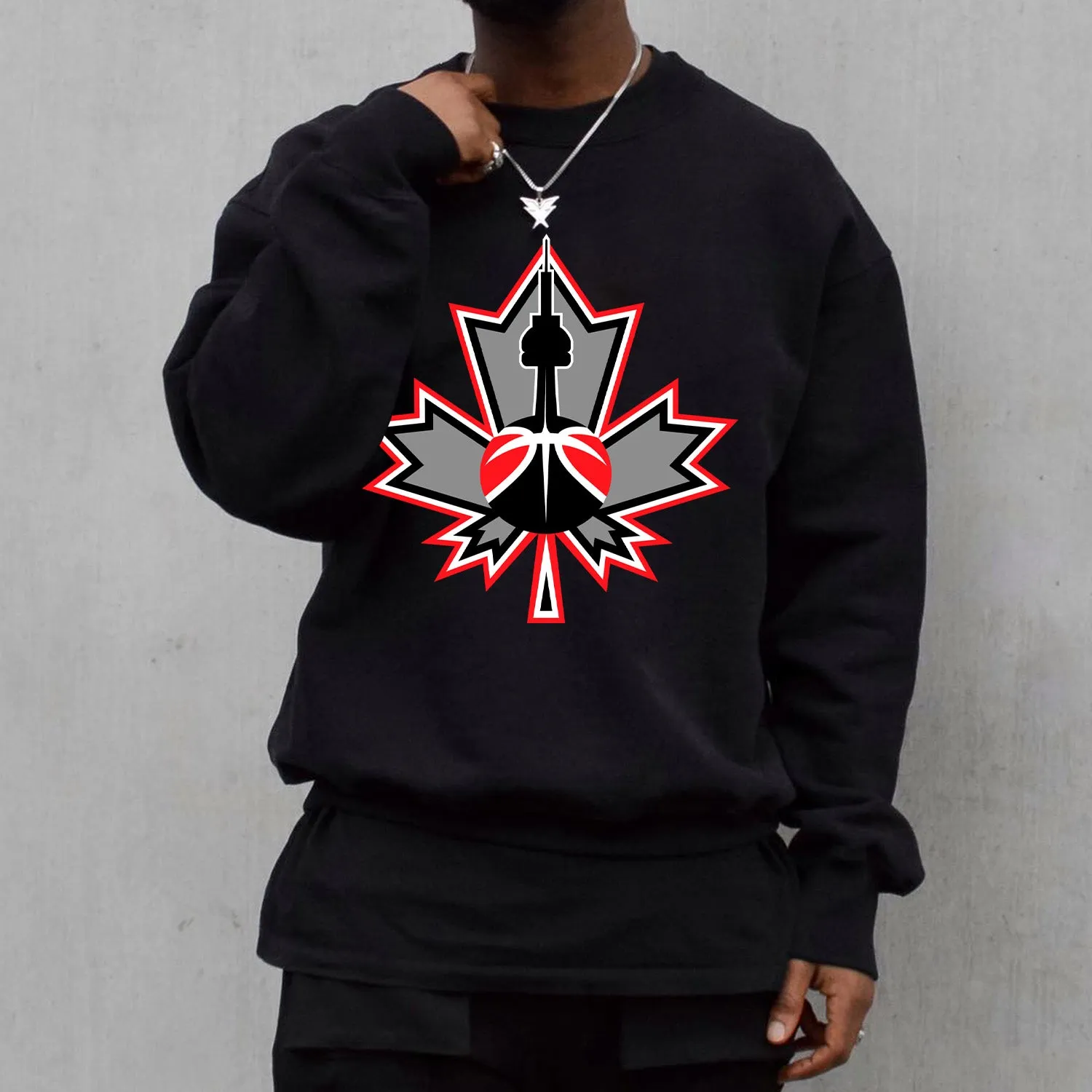 Toronto Raptors Men's Casual Sweatshirt sold by Shopnova