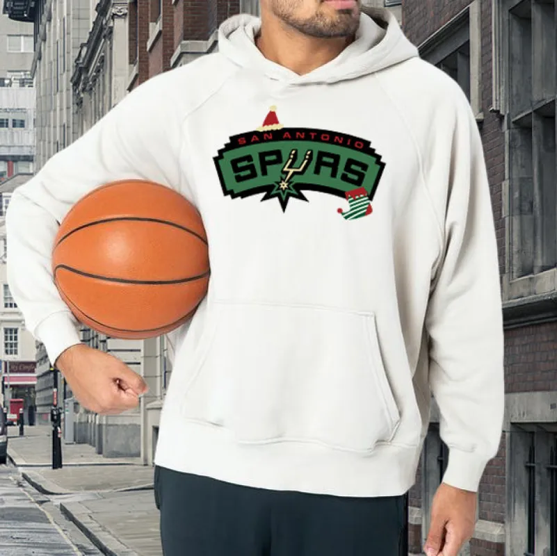 NOVAROPA™ San Antonio Spurs Basketball Men's Hoodie sold by Shopnova