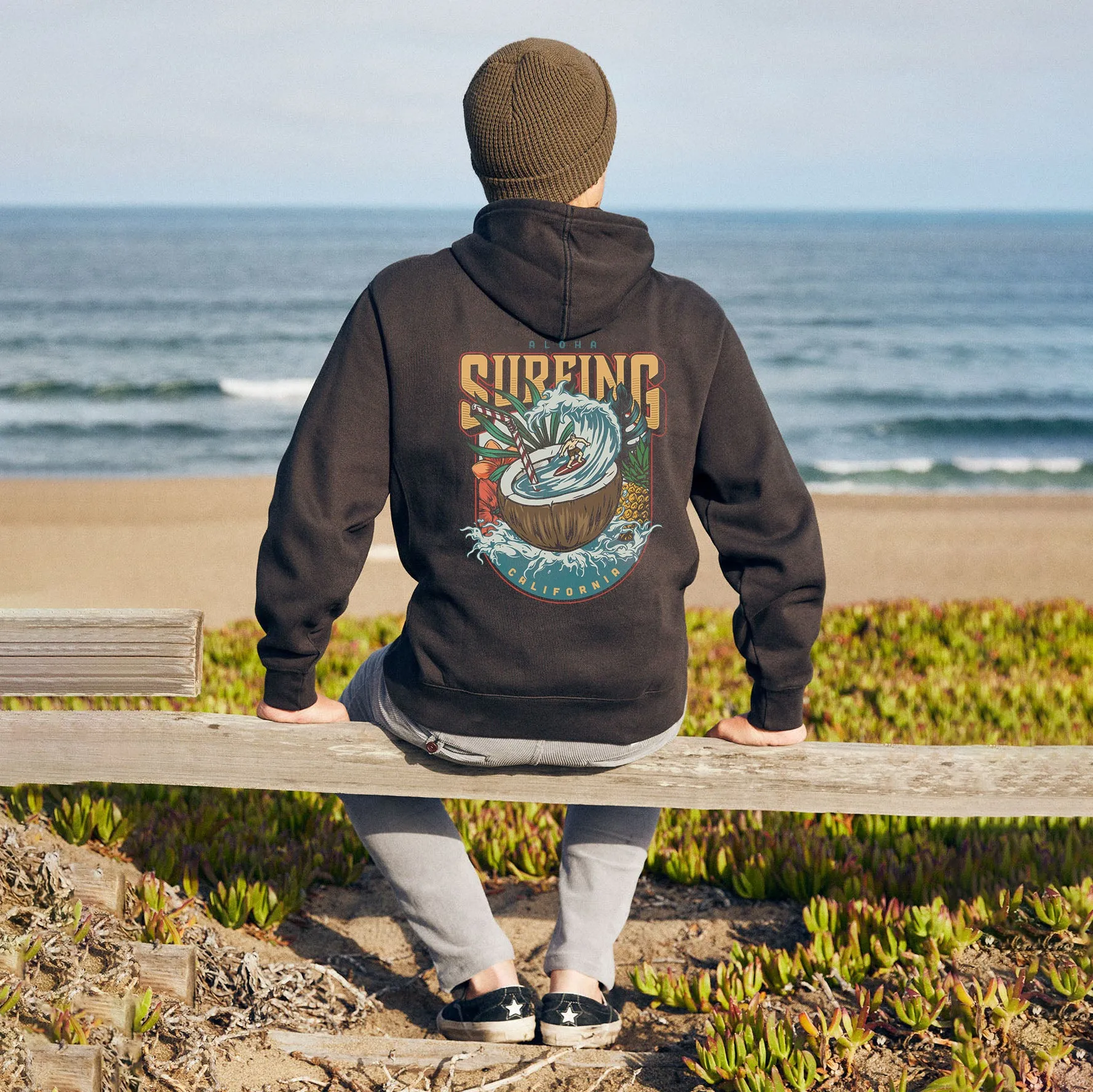 Casual Men's Hoodie sold by Shopnova product image thumbnail 2
