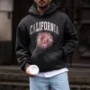 Califonia 1991 Men's Streetwear Hoodies sold by Shopnova