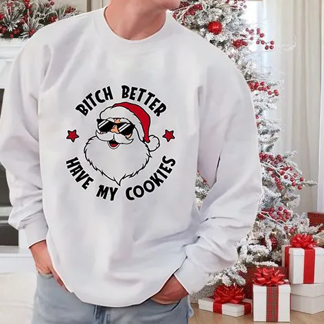 Santa Claus Letter Print Men's Sweatshirt sold by Shopnova
