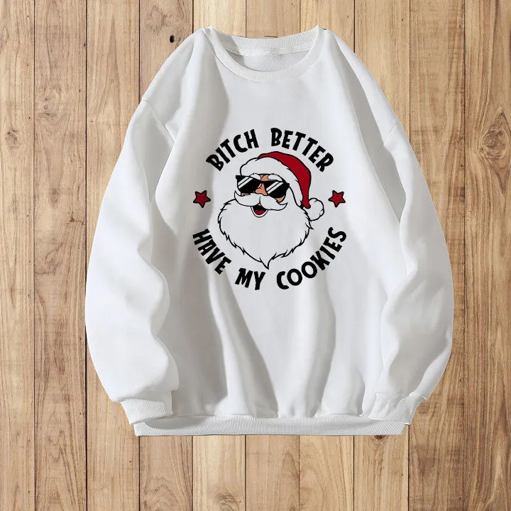 Santa Claus Letter Print Men's Sweatshirt sold by Shopnova product image thumbnail 2