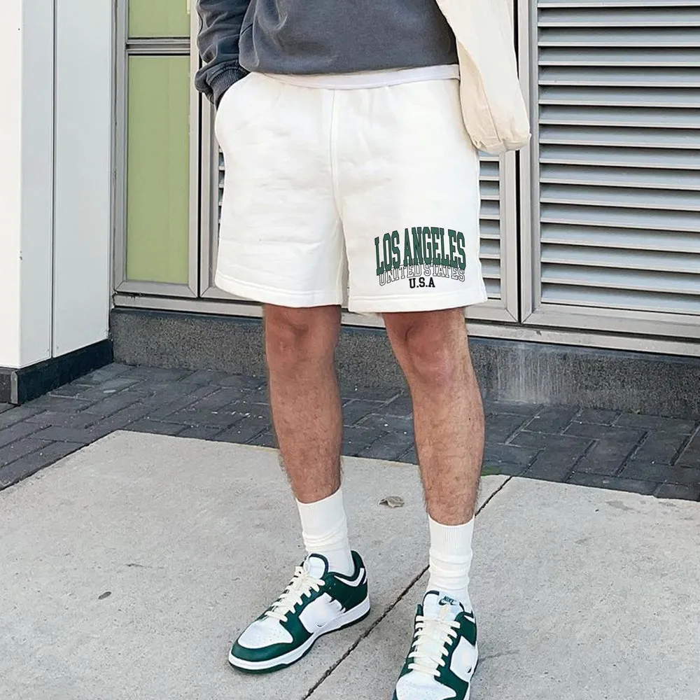 Los Angeles Men's Casual Drawstring Shorts sold by Shopnova product image thumbnail 2