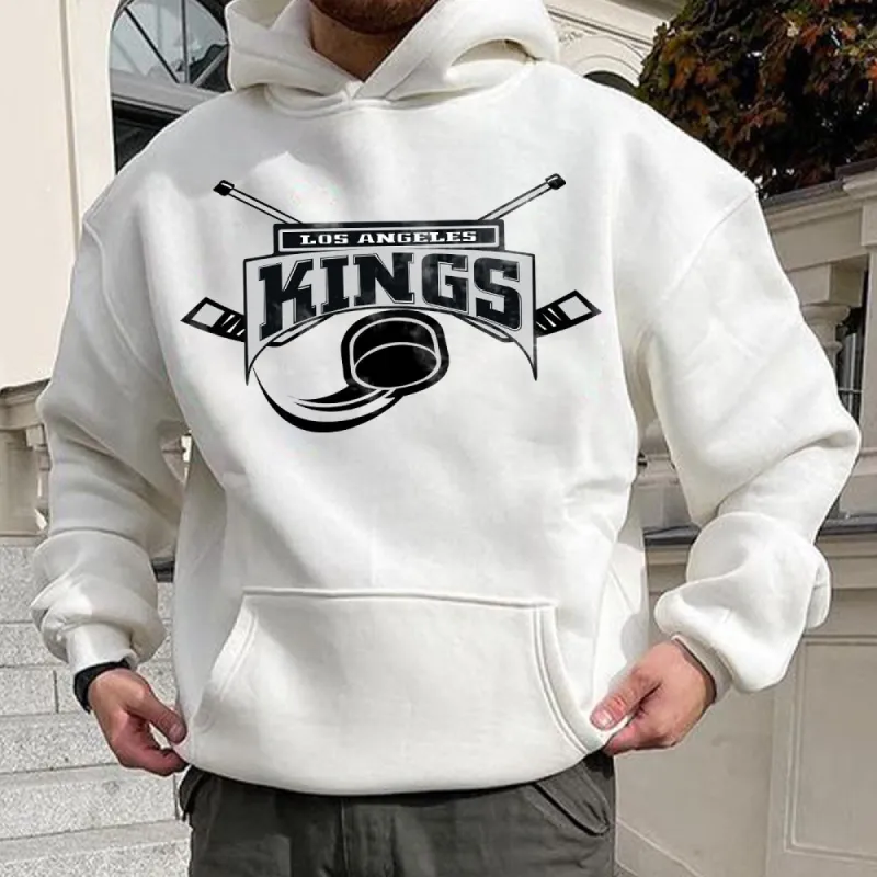 Los Angeles Kings Men's Fleeced Hoodie sold by Shopnova