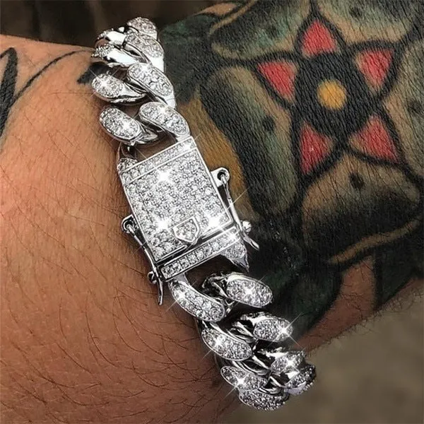 Men's Trendy Cuban Bracelets sold by Shopnova