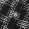 Black Fashion Plaid Print Lapel Button Short Sleeve Shirt sold by Shopnova