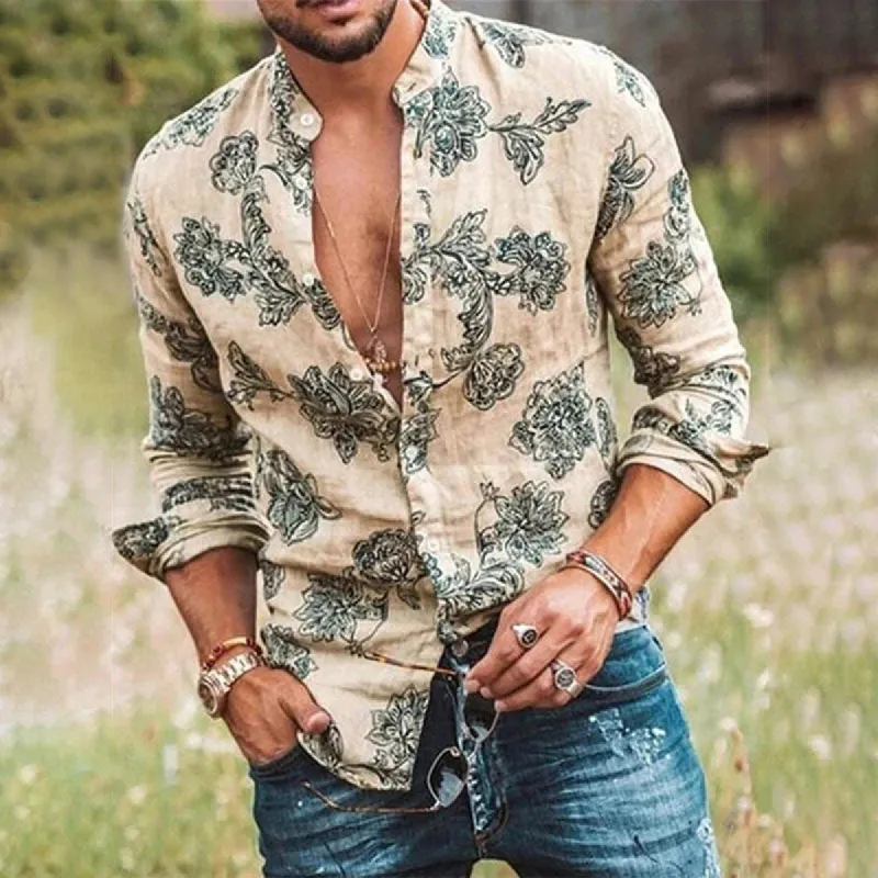 Casual Printed Vacation Shirt sold by Shopnova
