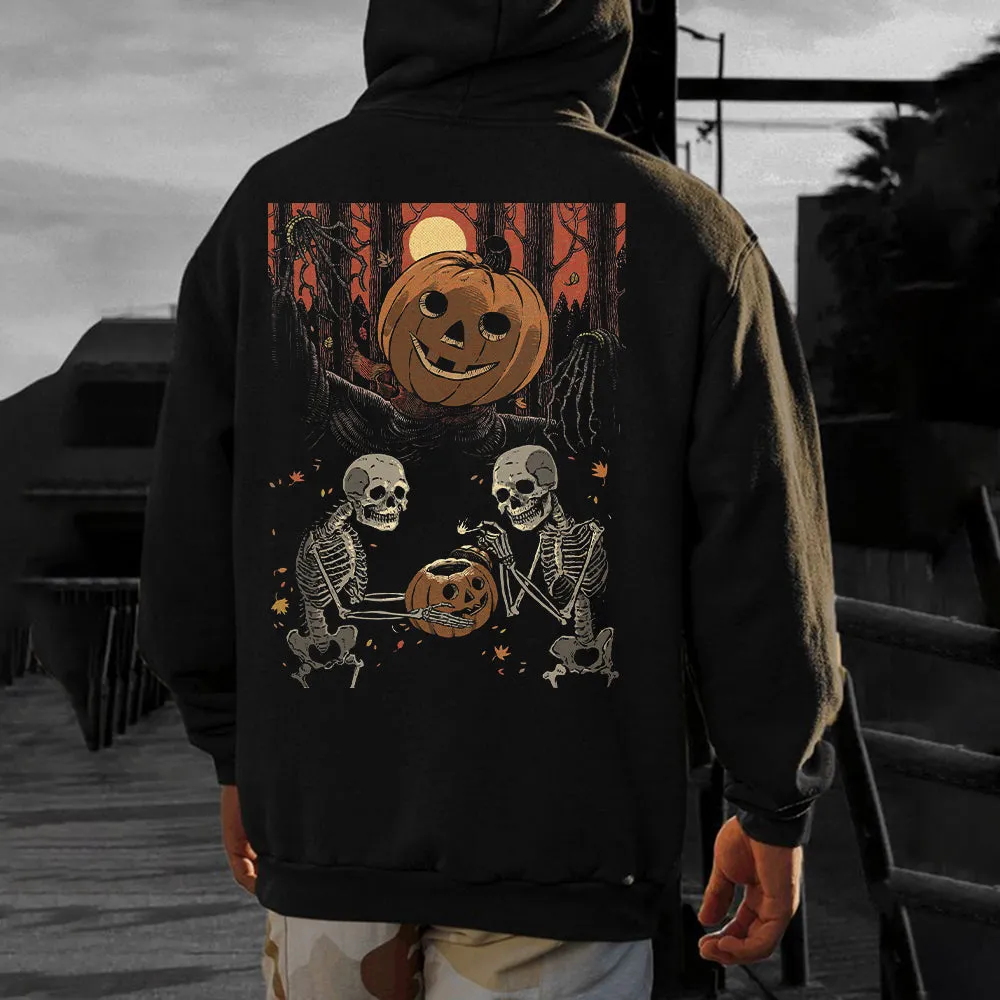 Halloween Graphic Print Men's Sweatshirt sold by Shopnova product image thumbnail 2