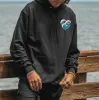 Dog Surfing Graphic Print Men's Fleeced Hoodie sold by Shopnova