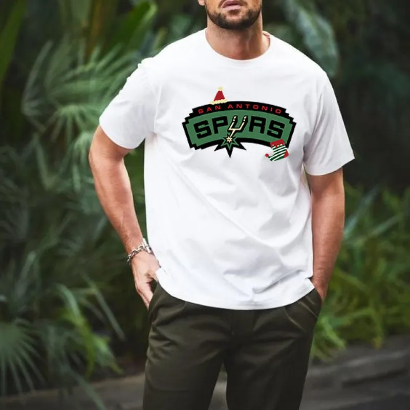 NOVAROPA™ San Antonio Spurs Basketball cotton T-shirts sold by Shopnova