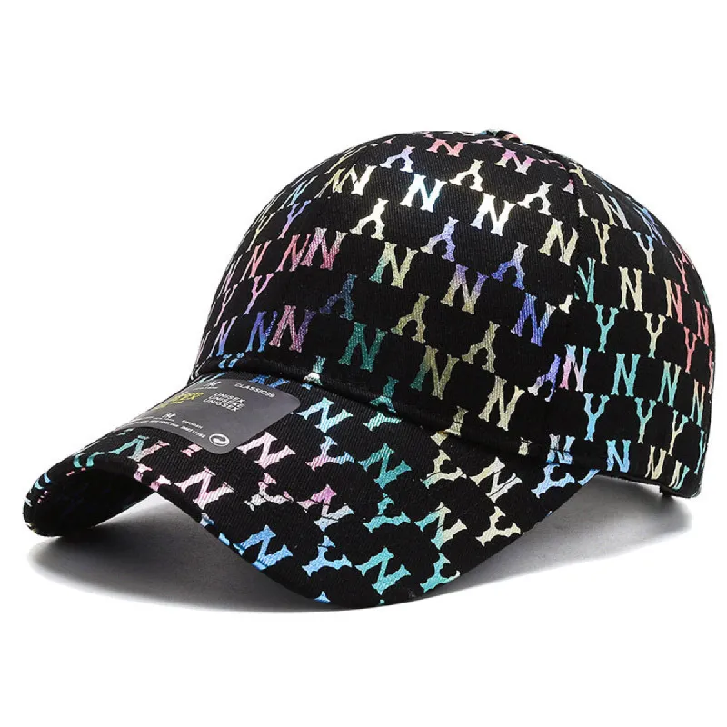 Street letter gradient trend personality casual baseball cap made by Shopnova