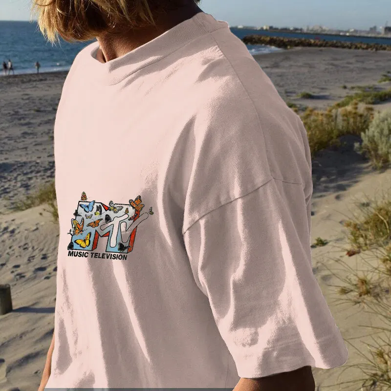 Music Television Music Graphic Print Statement Casual Men's T-Shirt sold by Shopnova product image thumbnail 2