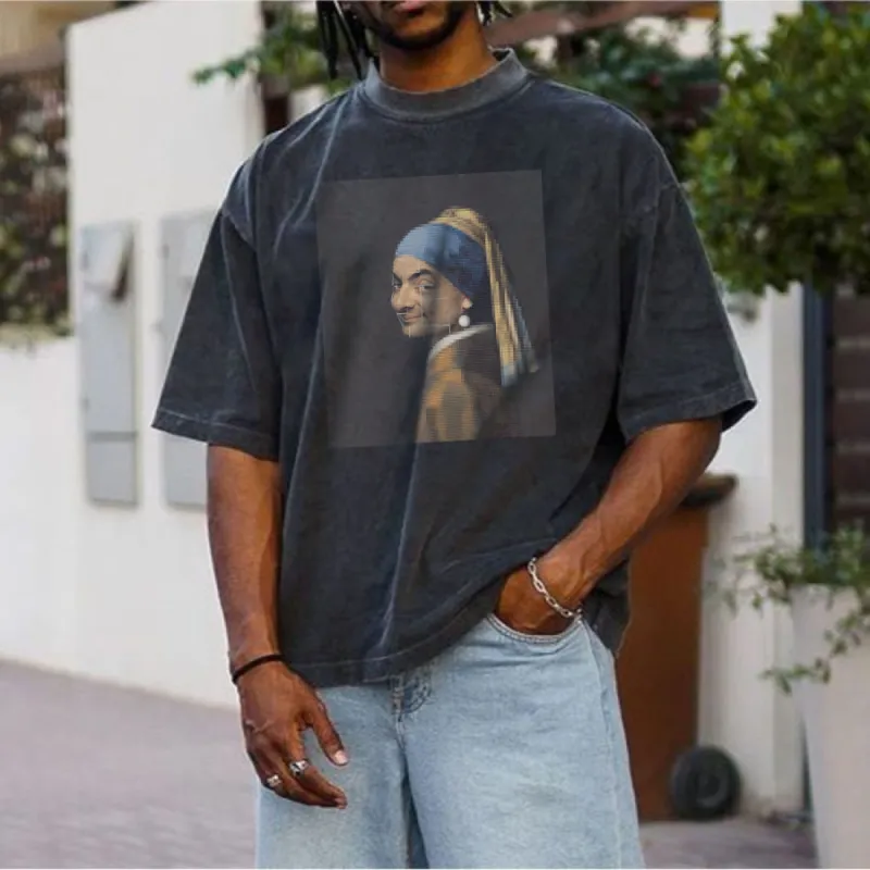 NOVAROPA™  Spoof Art Creative Print Men's T-Shirt sold by Shopnova