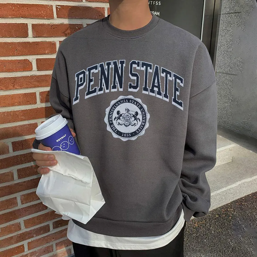 Penn State University Men's Pullover Sweatshirts sold by Shopnova
