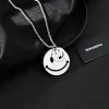 Smiley Face Steel Chain sold by Shopnova
