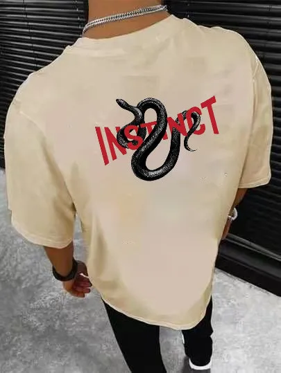 Snack Print Men's Cotton T-shirt sold by Shopnova product image thumbnail 2