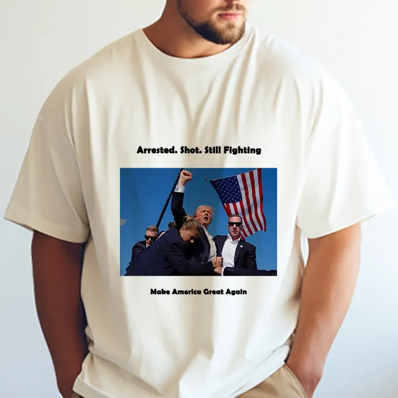 TRUMP 2024 Still Fighting Men's Short Sleeve Tee sold by Shopnova
