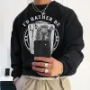 Graphic Print Men's Crewneck Sweatshirt sold by Shopnova