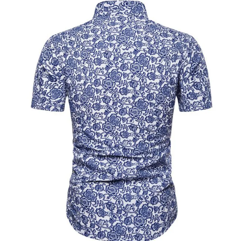 Men's lapel Print Two-piece Suit sold by Shopnova product image thumbnail 3