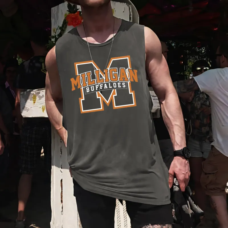 Michigan Buffaloes Casual Men's Tank Top sold by Shopnova