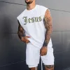 Jesus Men's Casual Stylish Tank Top sold by Shopnova